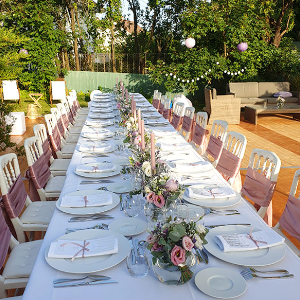 Décoration table de mariage